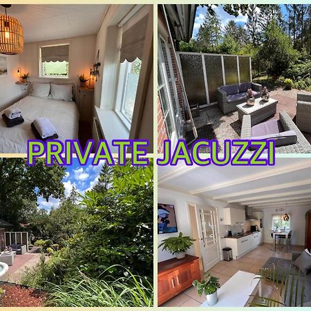 Free Standing Vacation House Garden, Private Jacuzzi, Veluwe Woods Apartment Фортайзен Екстериор снимка